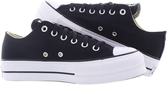 Converse chuck taylor all star low platform black/Negro Plataforma