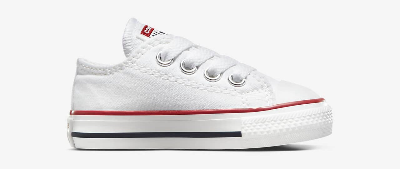 Kids Converse chuck taylor all star low white/blanco